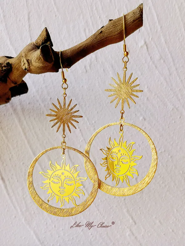 Sun Goddess Drop Earrings sold by Like My Choice