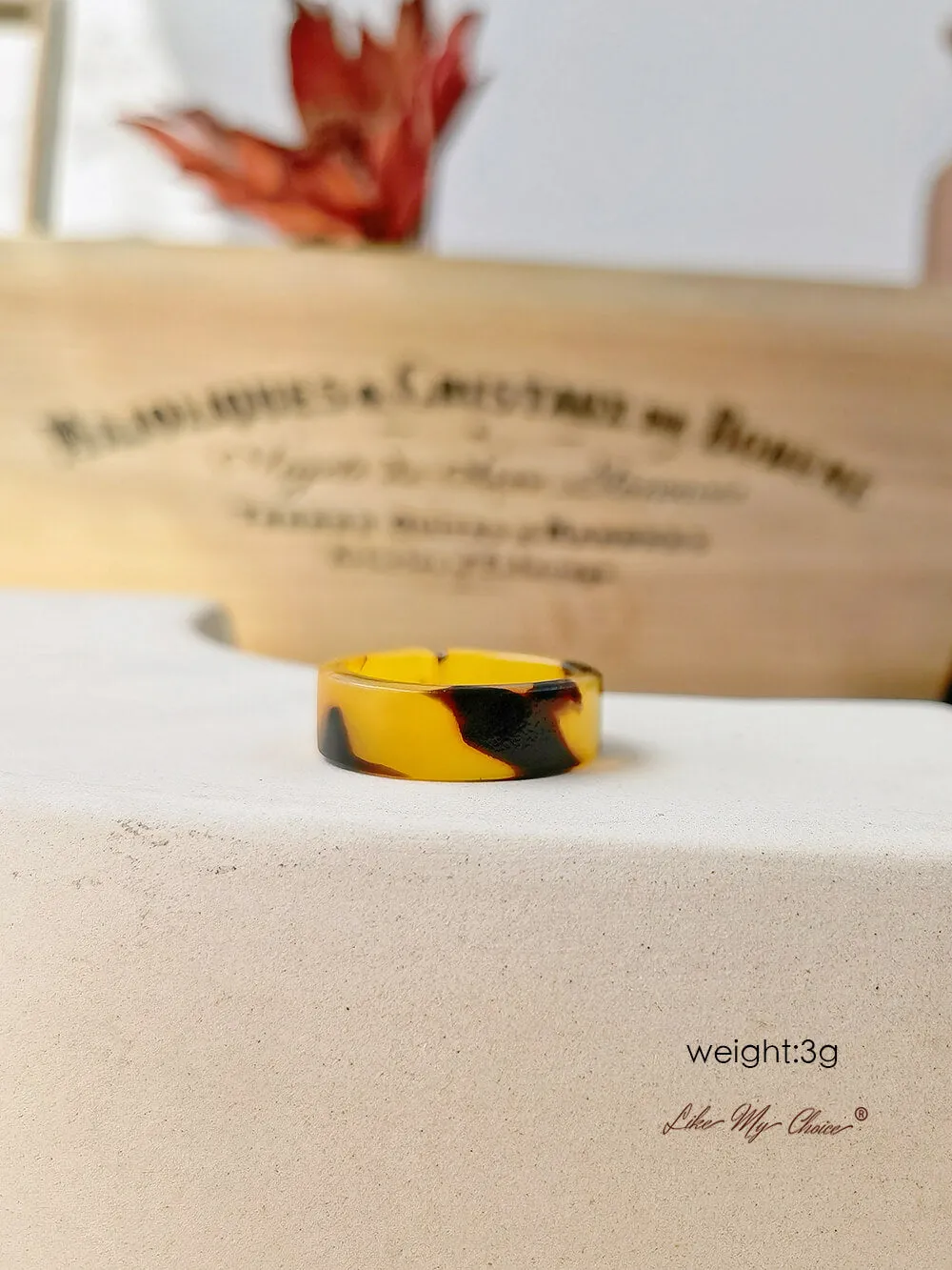 Mixed Tortoise Open Ring sold by Like My Choice product image thumbnail 3