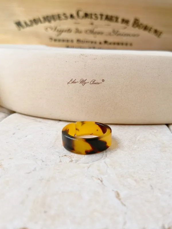 Mixed Tortoise Open Ring sold by Like My Choice