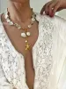 Bohemian Oversized Shell Necklace sold by Like My Choice