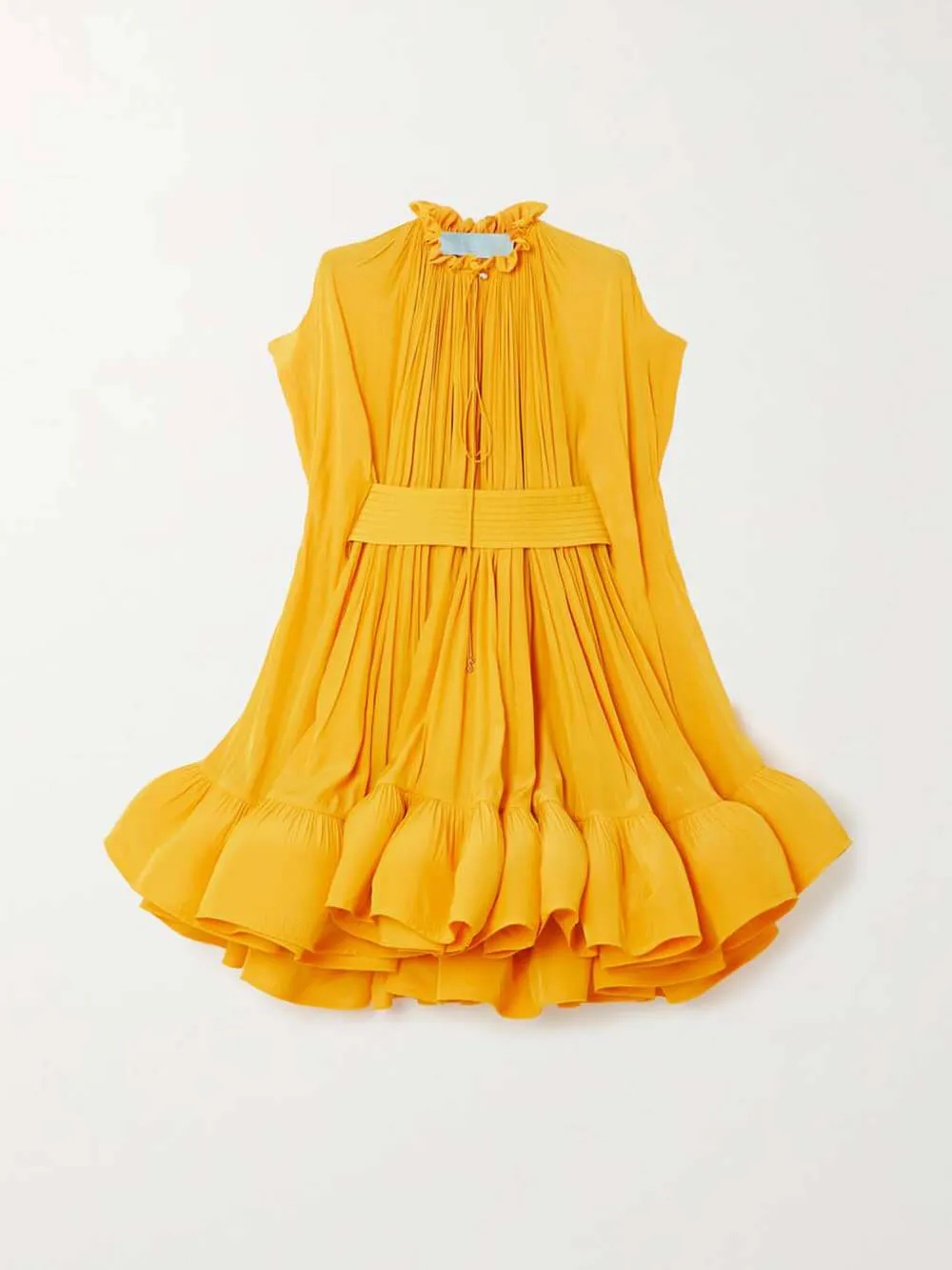 Cape-Effect Belted Mini Dress sold by Like My Choice product image thumbnail 4