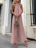 Gold Trimmed Halter Neck Maxi Dress sold by Like My Choice