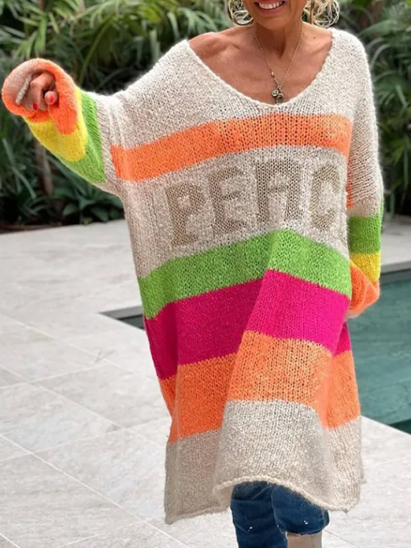 Bohemian Casual Pullover Sweater sold by Like My Choice