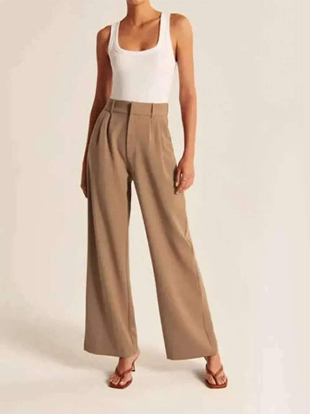 Wide Leg Tailored Pants sold by Like My Choice product image thumbnail 2