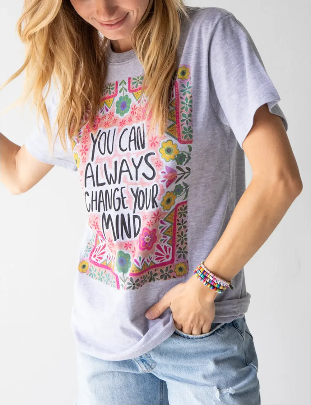 Change Your Mind Basic Tee sold by Like My Choice product image thumbnail 3