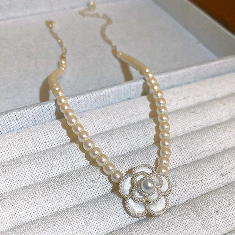 Vintage Fashion Round Bead Pearl Necklace sold by Like My Choice