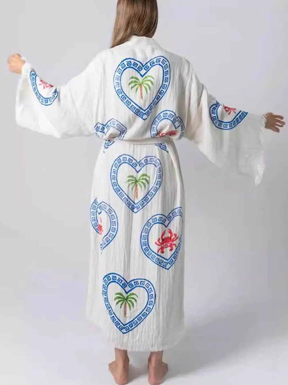 Loose Large Size Printed Jacket Couple Home Wear sold by Like My Choice product image thumbnail 4