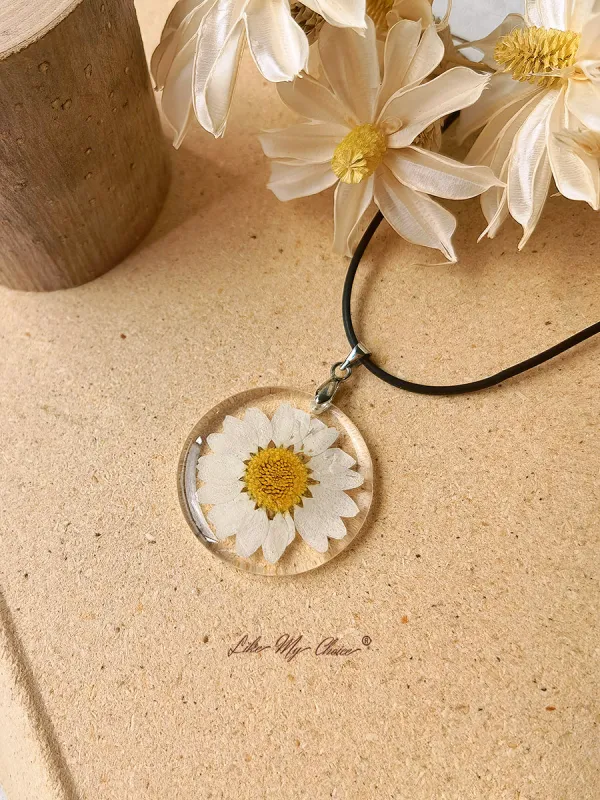 Hippie Flower Pendant Necklace sold by Like My Choice