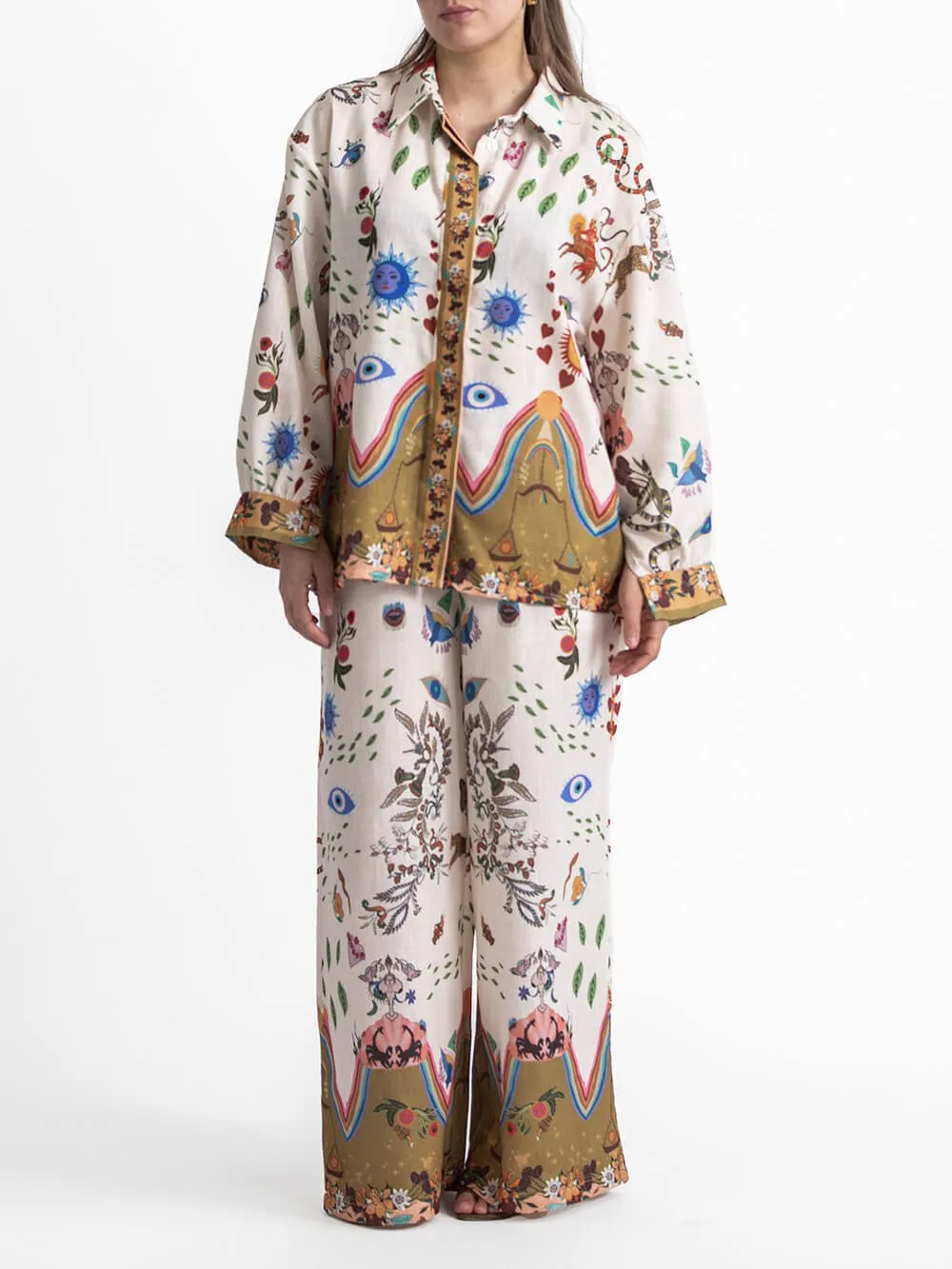 Featured Ethnic Print Loose Oversized Blouses sold by Like My Choice product image thumbnail 5