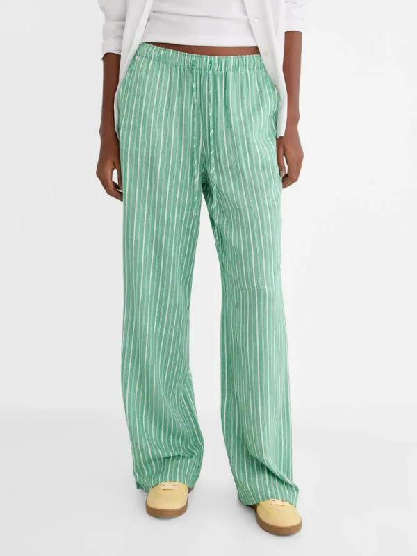 Striped Loose Wide-Leg Pants sold by Like My Choice
