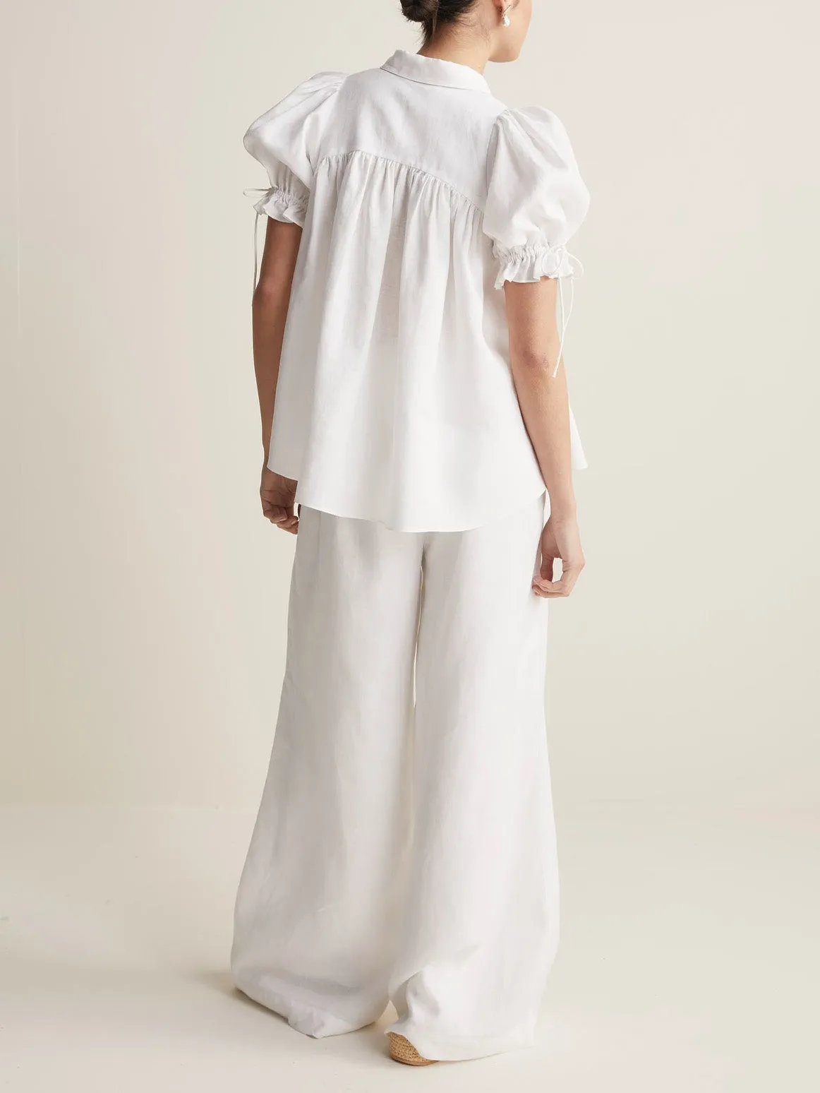 Style Drawstring Casual Commuter Loose Wide Leg Pants sold by Like My Choice product image thumbnail 4