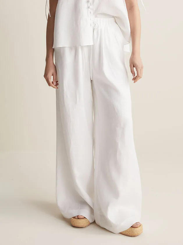 Style Drawstring Casual Commuter Loose Wide Leg Pants sold by Like My Choice