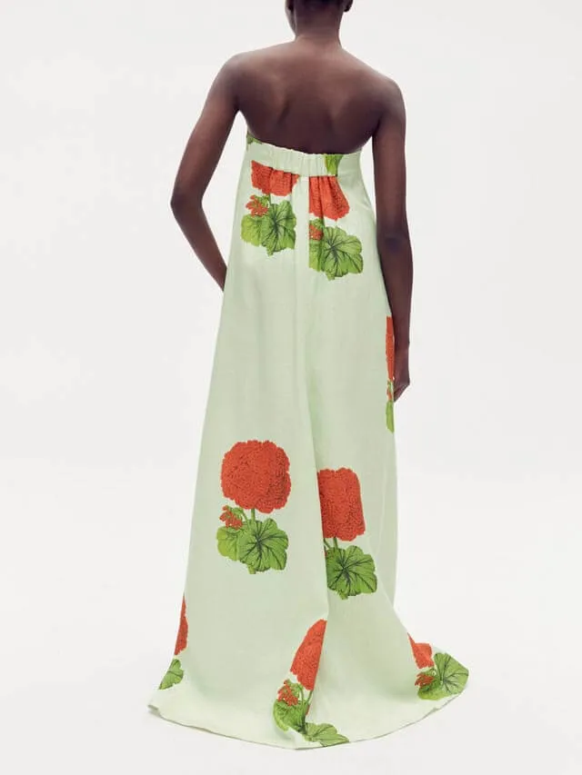 Geranium Floral Print Maxi Dress sold by Like My Choice product image thumbnail 3