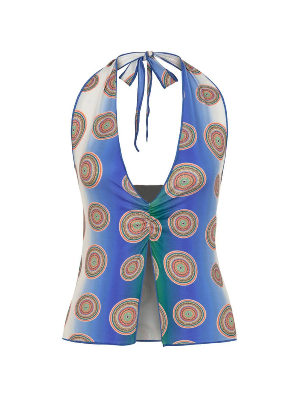 Unique Printed Crop Top sold by Like My Choice product image thumbnail 4