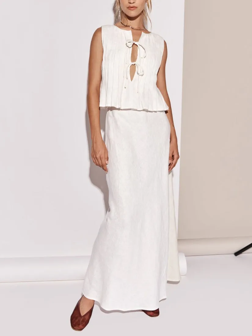 Fashion Sleeveless Vest Pleated Top sold by Like My Choice product image thumbnail 4