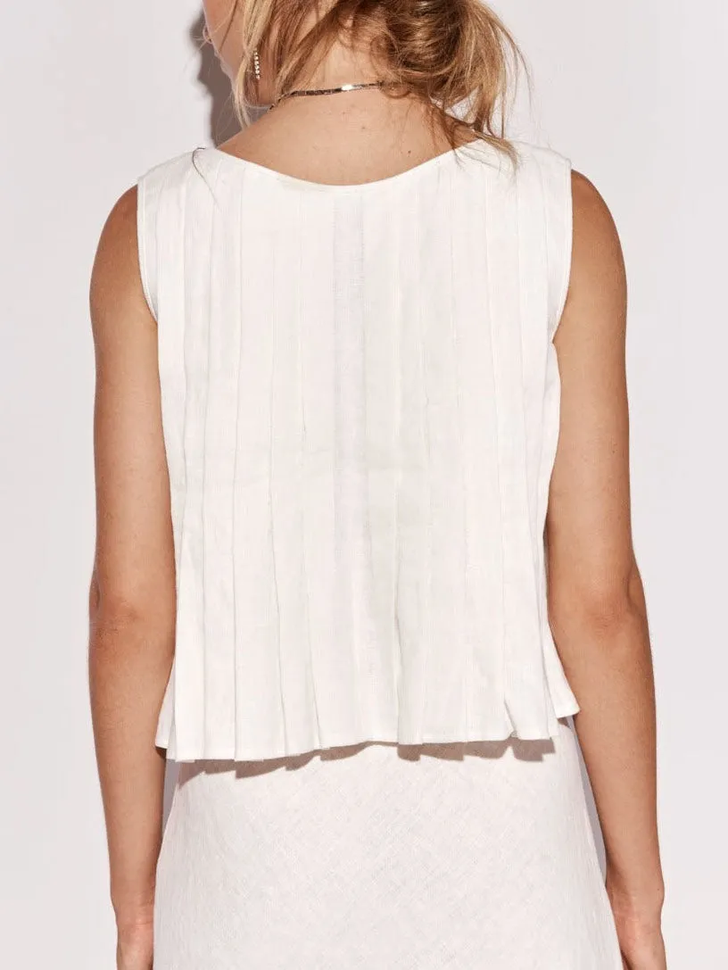 Fashion Sleeveless Vest Pleated Top sold by Like My Choice product image thumbnail 5