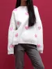 Heart Knit Sweatshirt sold by Like My Choice
