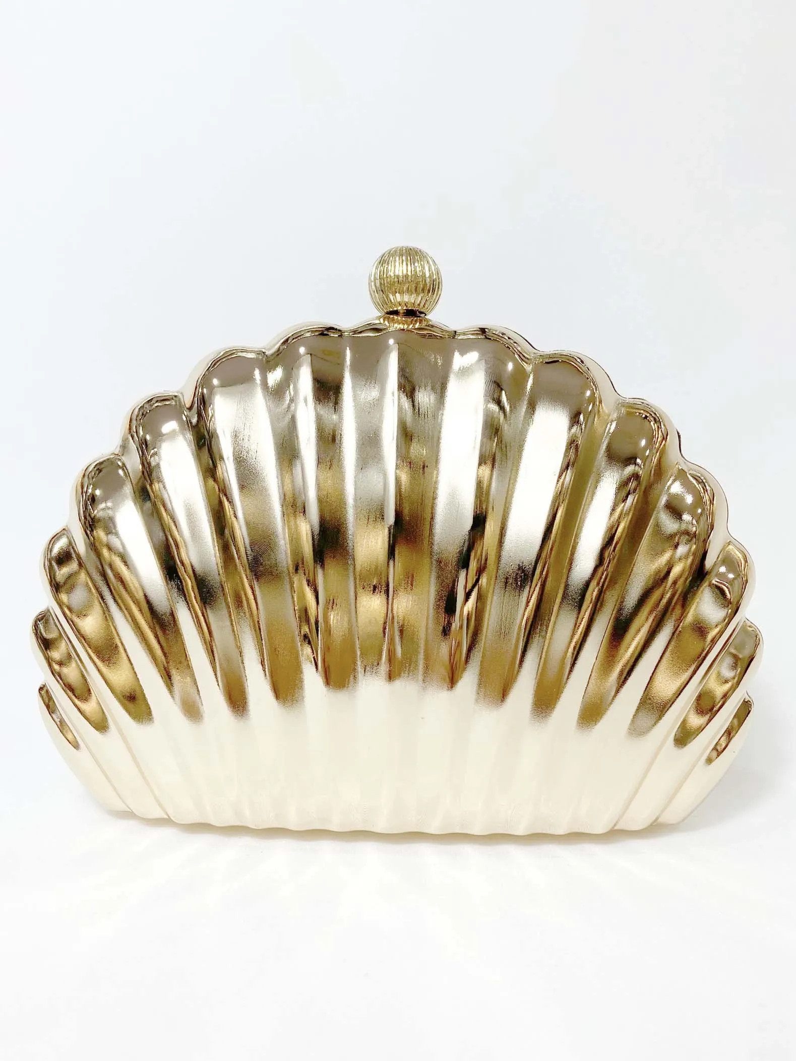 Metal Shell Clutch Party Evening Bag sold by Like My Choice product image thumbnail 2