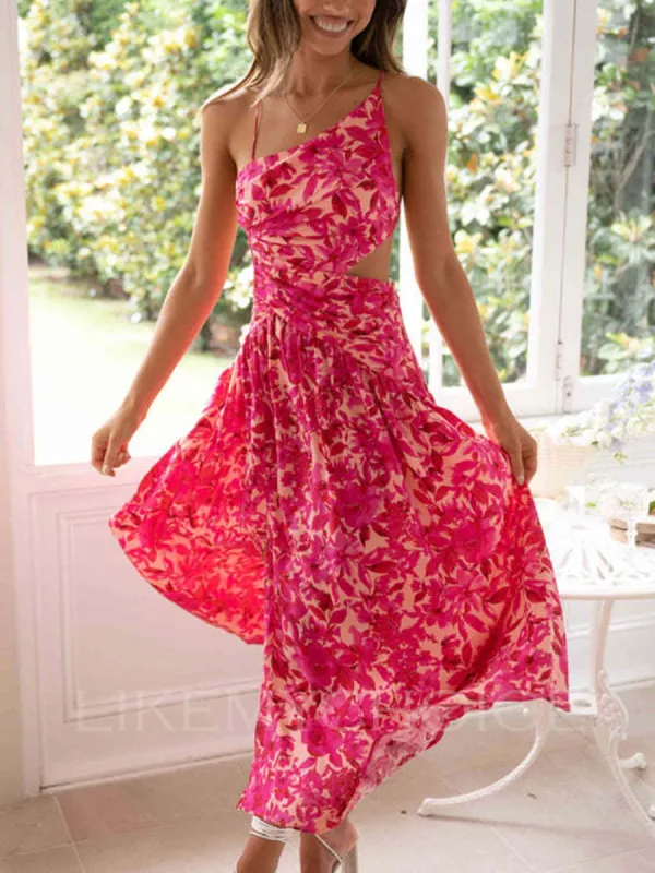 Sleeveless Backless Hemline Open Dress sold by Like My Choice