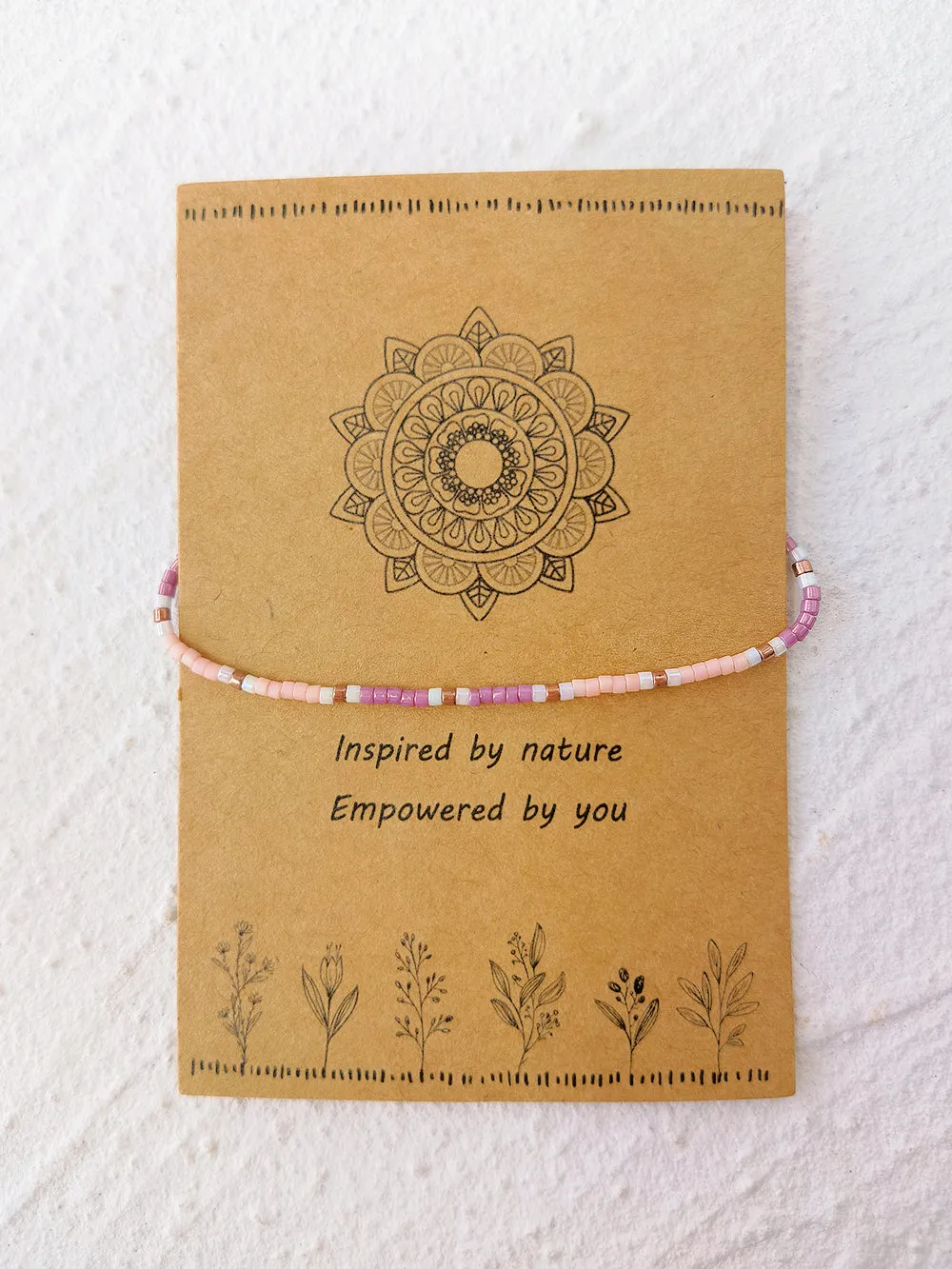 Adjustable Drawstring Beaded Bracelet Color Match sold by Like My Choice product image thumbnail 3