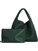 Recycled Vegan Intrecciato Shoulder Bag sold by Like My Choice