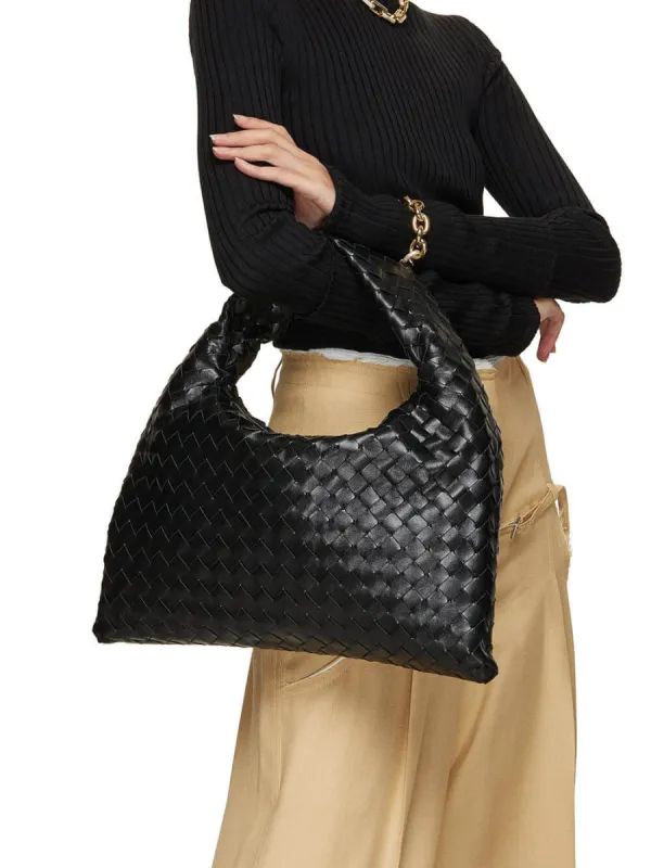 Recycled Vegan Intrecciato Shoulder Bag sold by Like My Choice