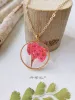 Small Daffodils Pressed Flower Necklace sold by Like My Choice