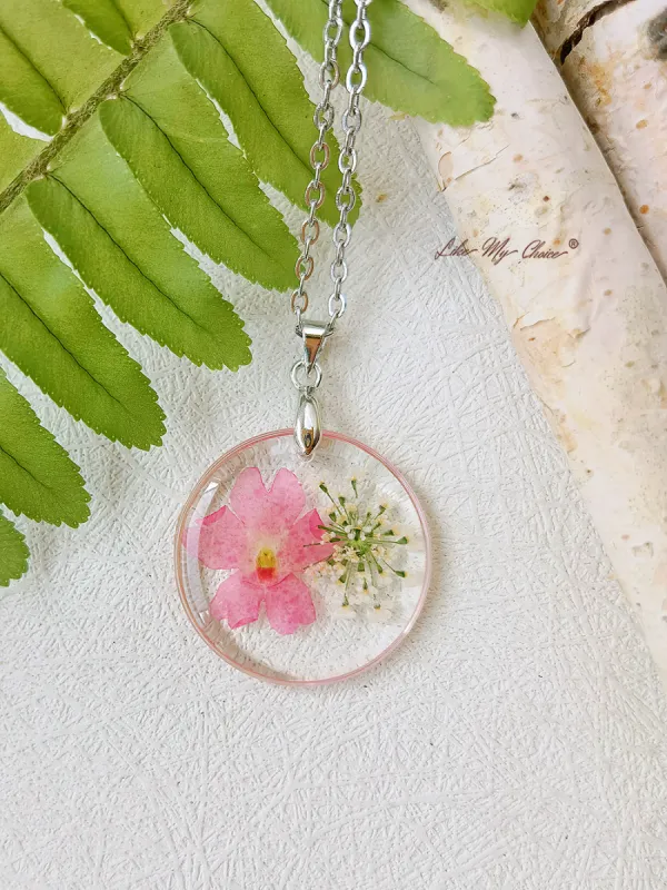 Narcissus Resin Flower Necklace sold by Like My Choice