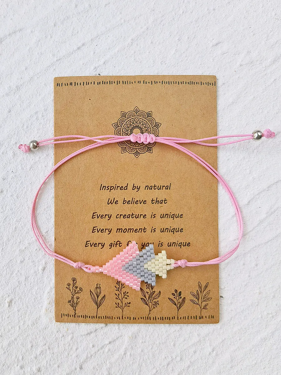 Adjustable Drawstring Beaded Bracelet Miyuki Palm Springs sold by Like My Choice product image thumbnail 4