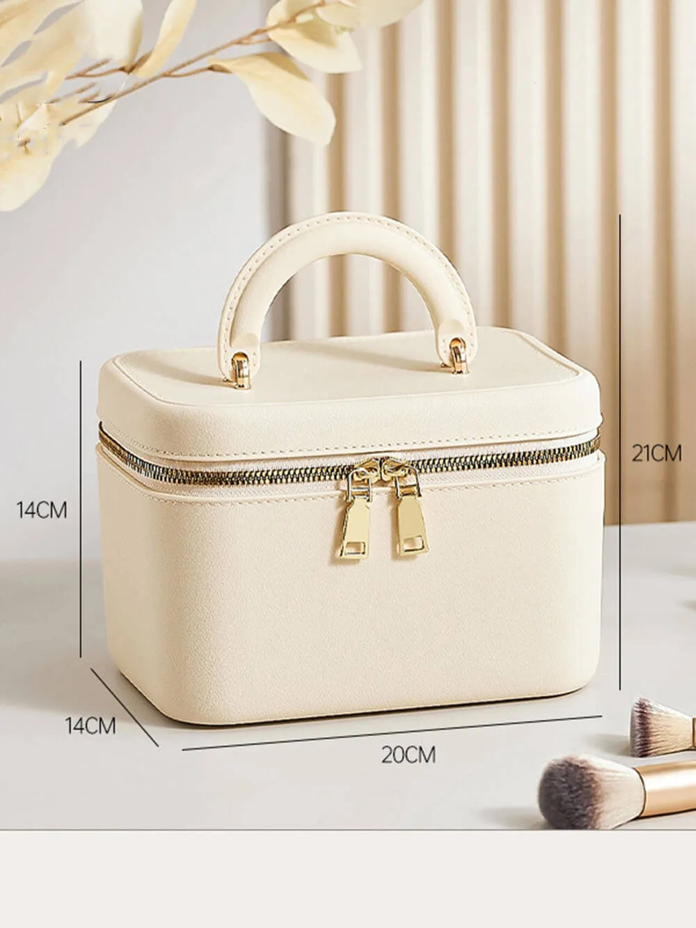 With Lid Waterproof Portable Makeup Bag sold by Like My Choice product image thumbnail 3