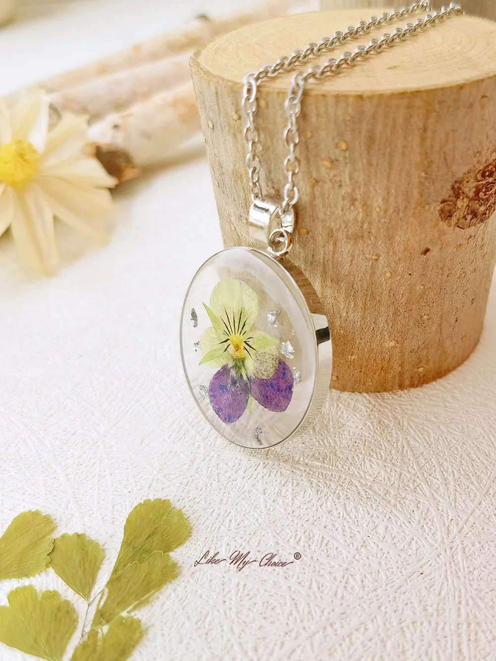 Orchid Elegance Necklace sold by Like My Choice product image thumbnail 3