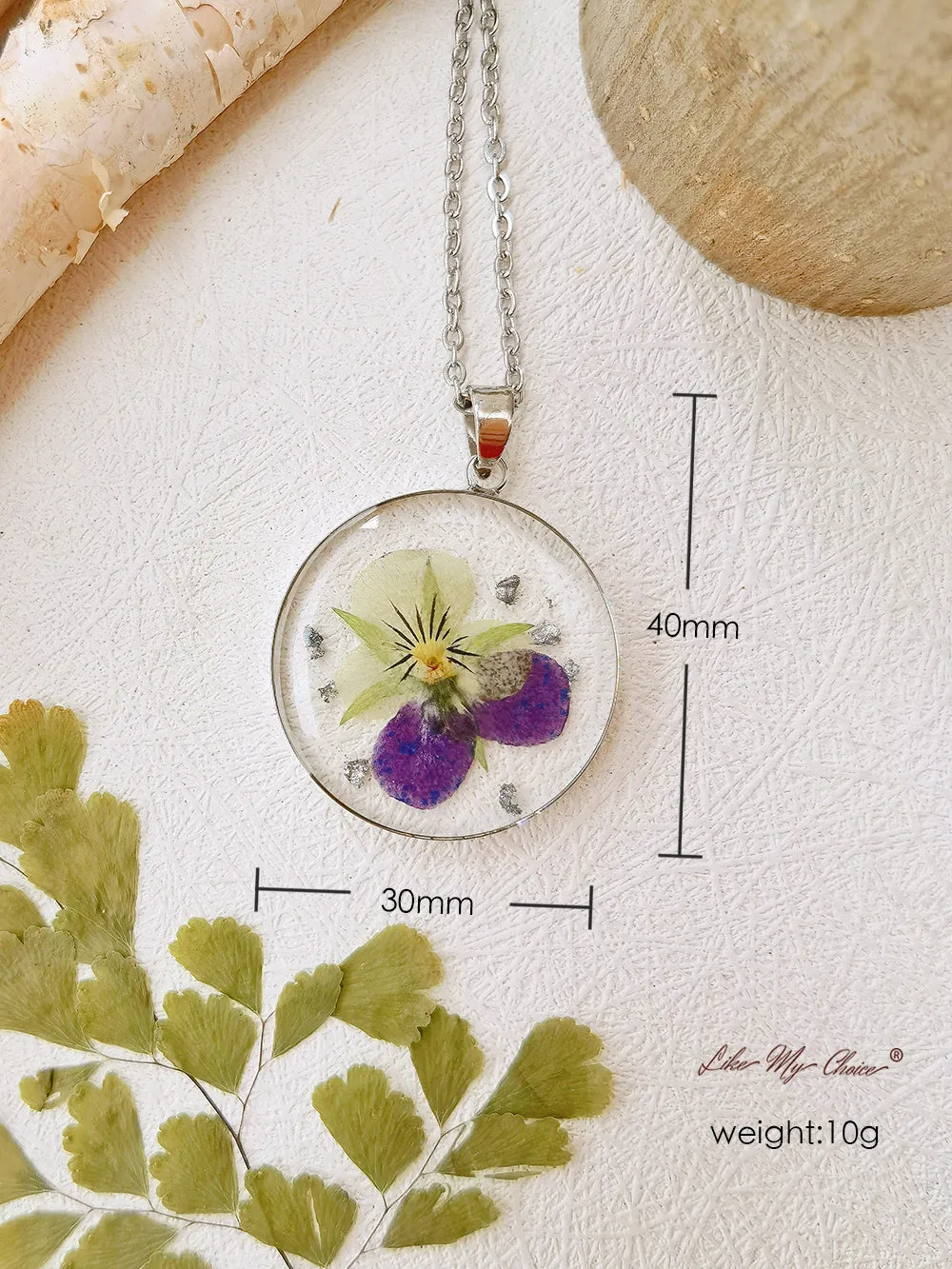 Orchid Elegance Necklace sold by Like My Choice product image thumbnail 4