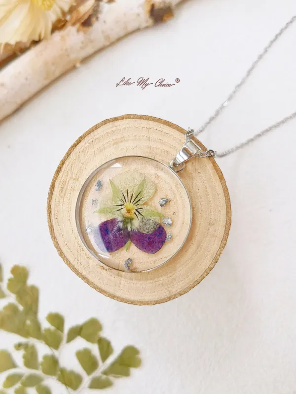 Orchid Elegance Necklace sold by Like My Choice