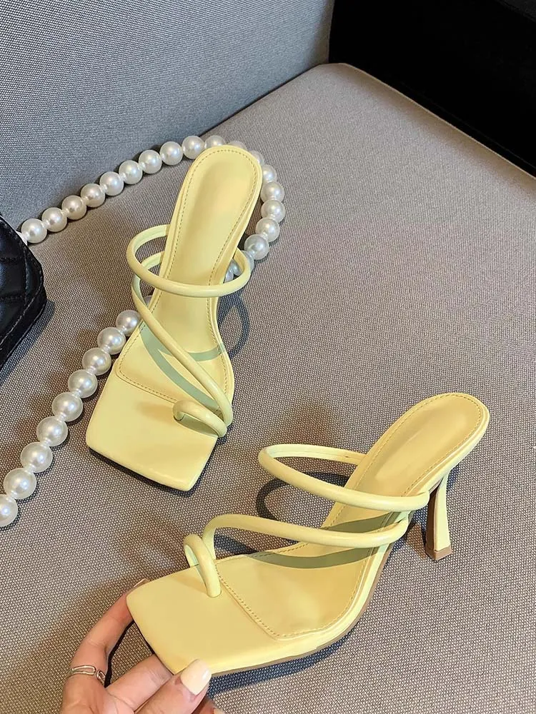 Fashionable Square Toe Stiletto High Heel Shoes sold by Like My Choice product image thumbnail 2