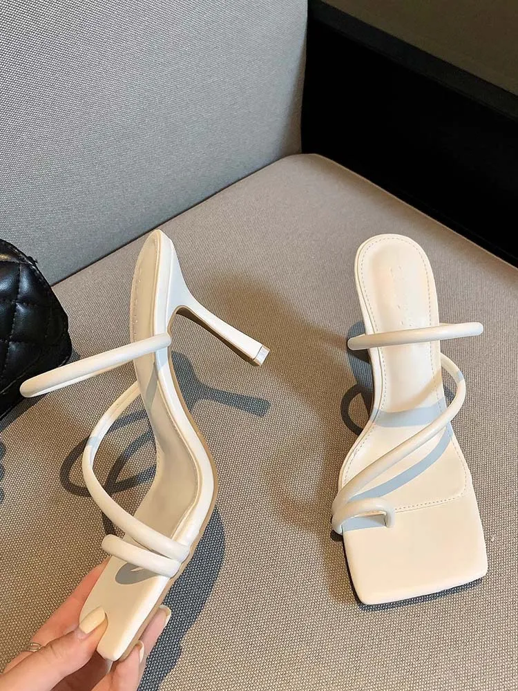 Fashionable Square Toe Stiletto High Heel Shoes sold by Like My Choice product image thumbnail 3