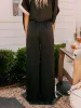 Loose Color Block Slit Wide Leg Pants sold by Like My Choice