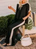 Loose Color Block Slit Wide Leg Pants sold by Like My Choice