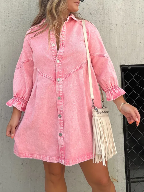 Downtown Denim Dress sold by Like My Choice