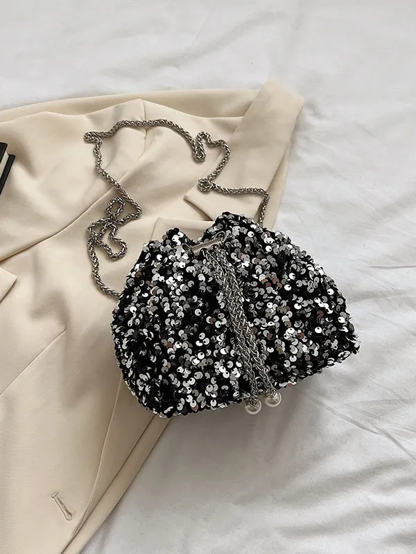 Fashionable And Personalized Sequined Evening Bag sold by Like My Choice product image thumbnail 2