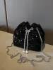 Fashionable And Personalized Sequined Evening Bag sold by Like My Choice