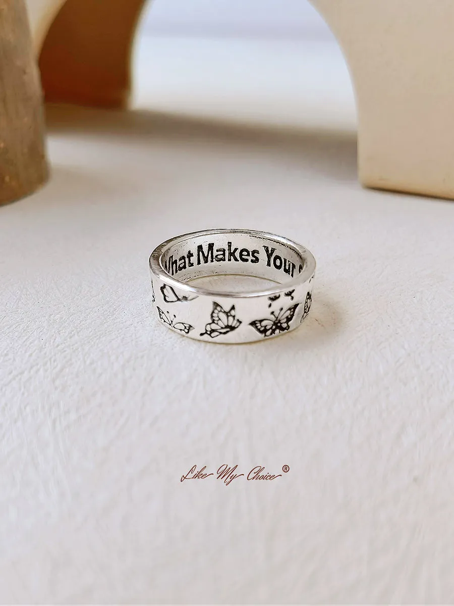 Do What Makes Your Soul Shine Butterfly Ring sold by Like My Choice product image thumbnail 4