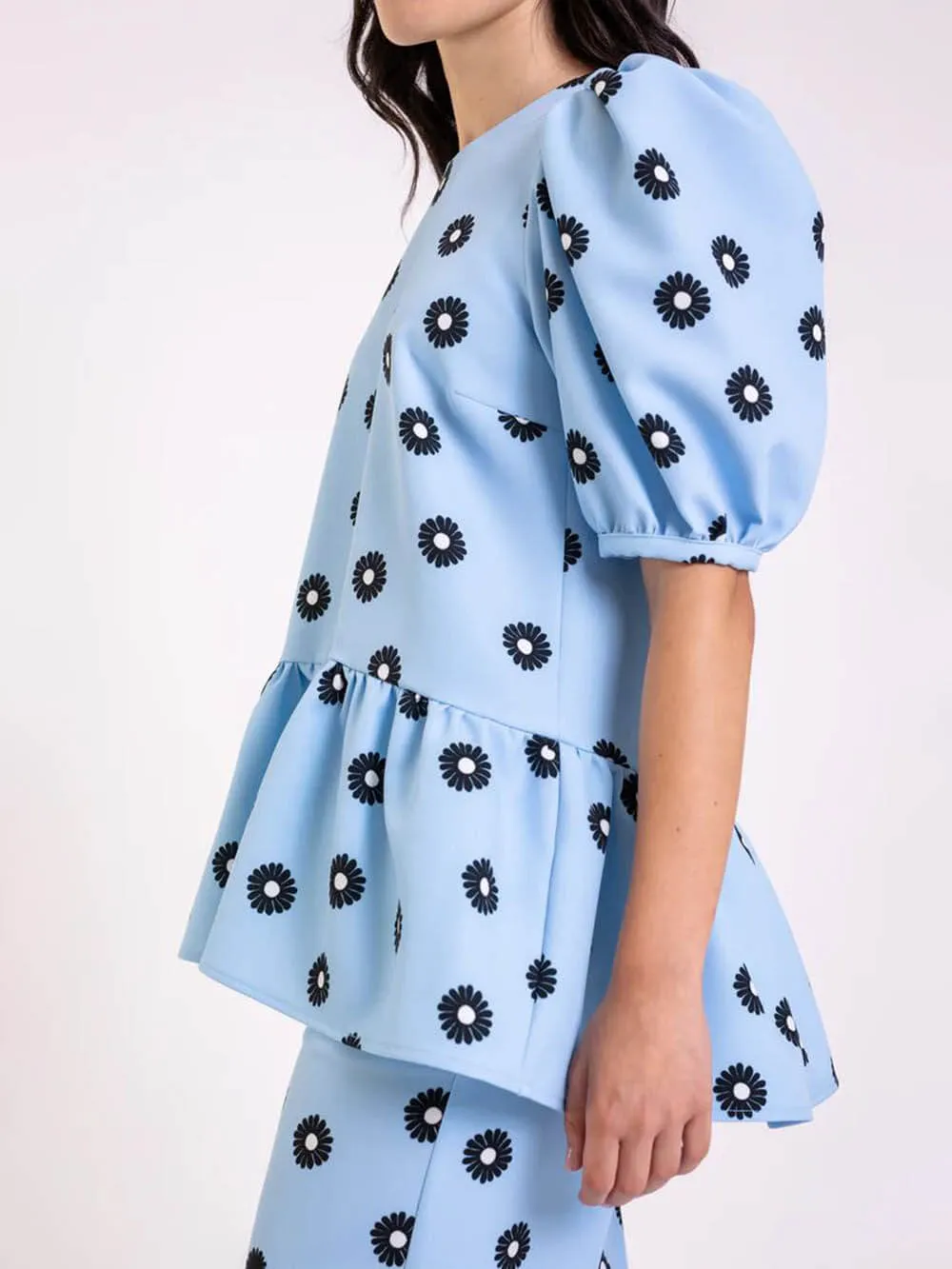 Classic Daisy Flower Pocket Wide Leg Pants sold by Like My Choice product image thumbnail 5