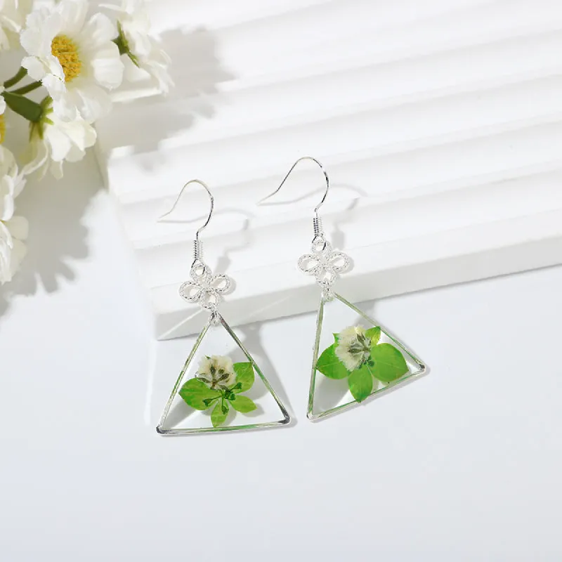 Eternal Flower Geometric Earrings - Simple & Luxurious sold by Like My Choice