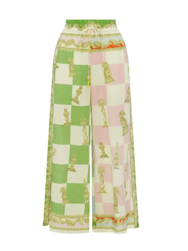Fun Holiday Unique Printed Loose Wide Leg Pants sold by Like My Choice product image thumbnail 2