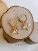 Bee Hoop Earrings sold by Like My Choice
