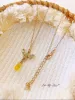 Retro Bee Amber Drop Necklace sold by Like My Choice