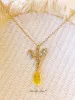 Retro Bee Amber Drop Necklace sold by Like My Choice