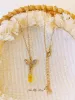 Retro Bee Amber Drop Necklace sold by Like My Choice