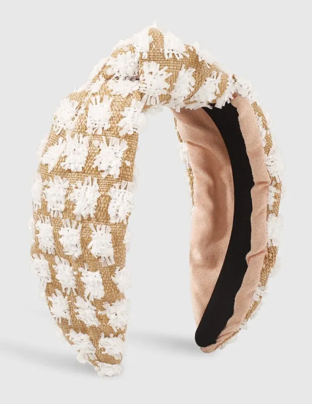 Raffia Knot Headband sold by Like My Choice