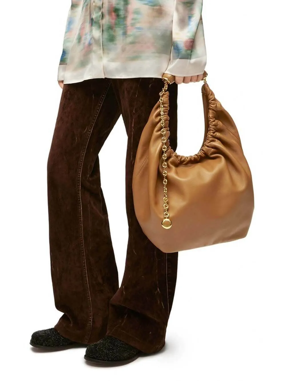 Pleated Cloud Crossbody Single Shoulder Chain Underarm Bag sold by Like My Choice product image thumbnail 2